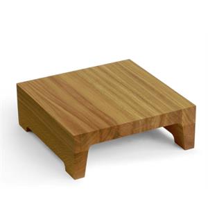 Buffetblokk M 325x325x115mm Eik Heltre - Næringsmiddelgodkjent 